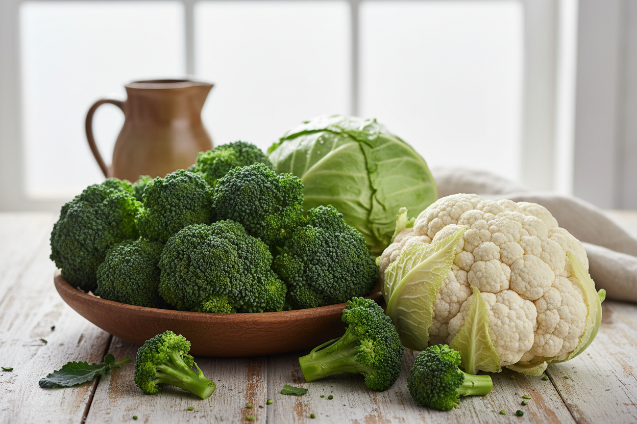 Broccoli, Cabbage & Cauliflowers