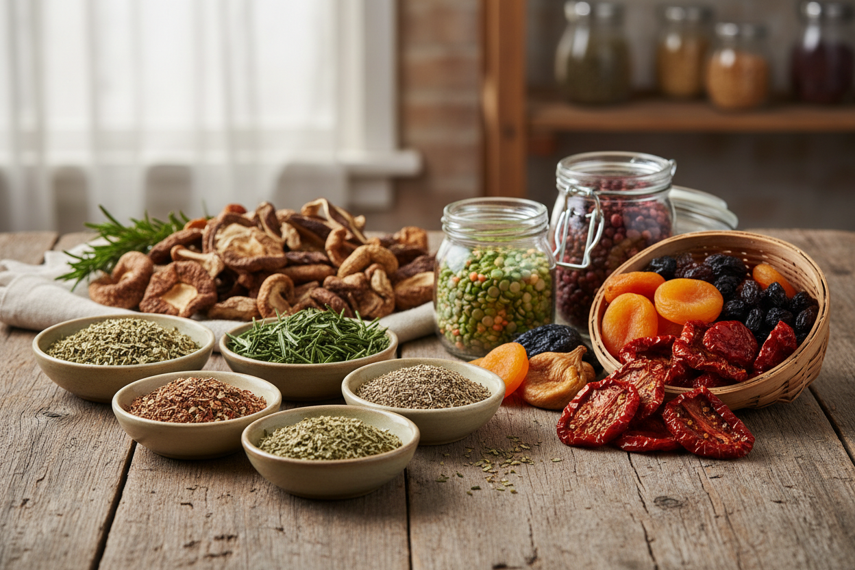 Dried Food and Herbs