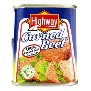 Highway Corned Beef Can grocery product available in Singapore from Shah Fresh Frozen