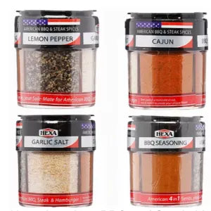 Hexa American 4 in 1 BBQ Steak Spices