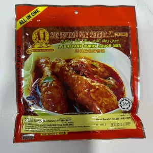 AI, Instant Curry Sauce (Rempah Kari Segera A1) grocery product available in Singapore from Shah Fresh Frozen