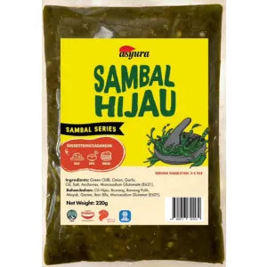 ASYURA Sambal Hijau grocery product available in Singapore from Shah Fresh Frozen