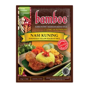 Bamboe - Nasi Kuning grocery product available in Singapore from Shah Fresh Frozen