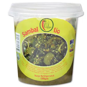 Wahyu Sambal Ijo Tub grocery product available in Singapore from Shah Fresh Frozen