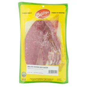 Ballgus Smoked Beef Bacon grocery product available in Singapore from Shah Fresh Frozen