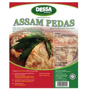 Dessa Assam Pedas Paste grocery product available in Singapore from Shah Fresh Frozen