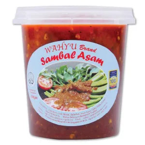 Wahyu Sambal Asam Tub grocery product available in Singapore from Shah Fresh Frozen