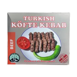 ET Delicatessen Frozen Turkish Kofte Kebab - Beef grocery product available in Singapore from Shah Fresh Frozen
