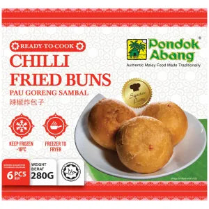 Pondok Abang, Chili Fried Bun (Pau Goreng Sambal) grocery product available in Singapore from Shah Fresh Frozen