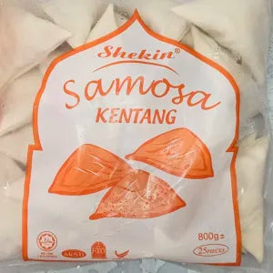 Shekin, Samosa Kentang grocery product available in Singapore from Shah Fresh Frozen