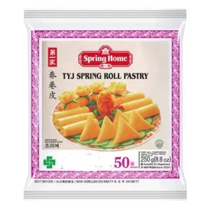 Spring Roll Pastry, 5” Frozen [PINK] grocery product available in Singapore from Shah Fresh Frozen