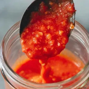 Homemade Fresh Chili Garlic Paste grocery product available in Singapore from Shah Fresh Frozen