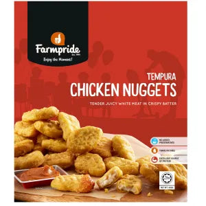 Farmpride Chicken Nuggets Crispy Batter grocery product available in Singapore from Shah Fresh Frozen