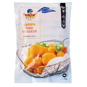 DoDo Crispy Fish Nuggets grocery product available in Singapore from Shah Fresh Frozen