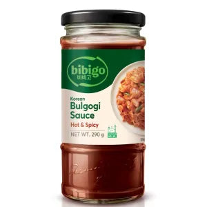 Bibigo Korean Bulgogi Sauce - Hot & Spicy grocery product available in Singapore from Shah Fresh Frozen