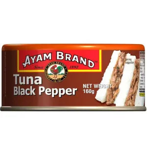 Ayam Brand Tuna Black Pep per grocery product available in Singapore from Shah Fresh Frozen