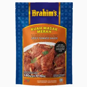 Brahim's Kuah Masak Merah grocery product available in Singapore from Shah Fresh Frozen