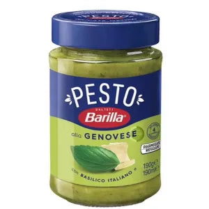 Barilla Pesto Genovese Sauce grocery product available in Singapore from Shah Fresh Frozen