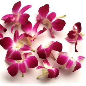 Loose orchid flowers (80-100g  per pack) grocery product available in Singapore from Shah Fresh Frozen
