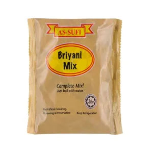 As-Sufi, Briyani Mix grocery product available in Singapore from Shah Fresh Frozen