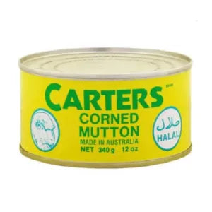 Carters Corned Mutton grocery product available in Singapore from Shah Fresh Frozen