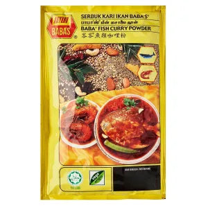 Baba Fish Curry Powder grocery product available in Singapore from Shah Fresh Frozen