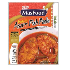 Masfood Instant Assam Fish Paste grocery product available in Singapore from Shah Fresh Frozen
