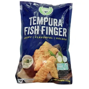 Royal Delights Tempura Fish Finger grocery product available in Singapore from Shah Fresh Frozen
