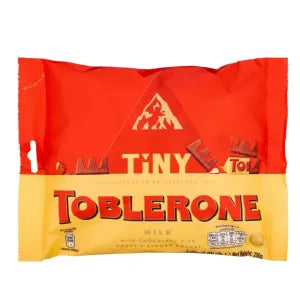 Toblerone Tiny Chocolate Sharebag - Milk grocery product available in Singapore from Shah Fresh Frozen