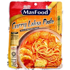 Masfood Instant Curry Laksa Paste grocery product available in Singapore from Shah Fresh Frozen