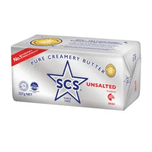 SCS Double Churn Butter Unsalted grocery product available in Singapore from Shah Fresh Frozen