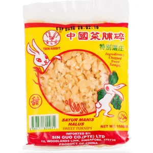 Twin Rabbit Salted Radish  grocery product available in Singapore from Shah Fresh Frozen