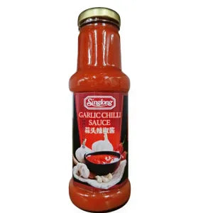 Singlong Garlic Chilli Sauce grocery product available in Singapore from Shah Fresh Frozen