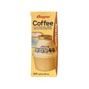 Binggrae coffee Milk 200ml grocery product available in Singapore from Shah Fresh Frozen