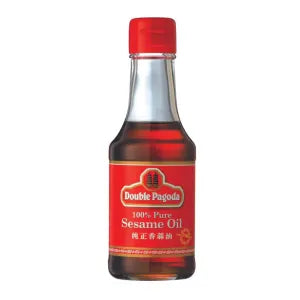 Double Pagoda 100% Sesame Oil grocery product available in Singapore from Shah Fresh Frozen