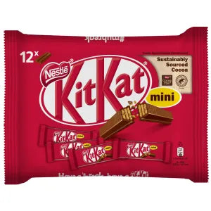 Nestlé KitKat Mini 12pcs grocery product available in Singapore from Shah Fresh Frozen