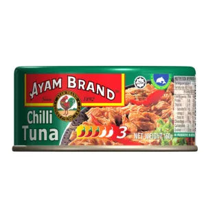 Ayam Brand Chilli Tuna grocery product available in Singapore from Shah Fresh Frozen