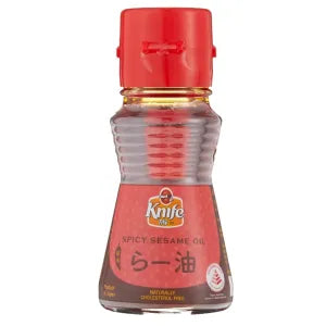Knife Spicy Sesame Oil grocery product available in Singapore from Shah Fresh Frozen