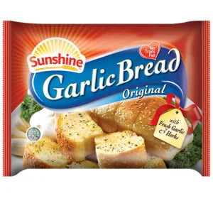 Sunshine Garlic Bread - Original [Blue] grocery product available in Singapore from Shah Fresh Frozen