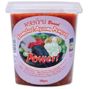 Wahyu Sambal Ayam Penyet Tub grocery product available in Singapore from Shah Fresh Frozen