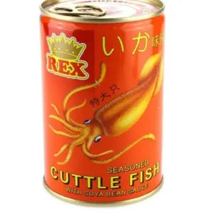 Rex Seasoned Cuttlefish In Soy Sauce grocery product available in Singapore from Shah Fresh Frozen