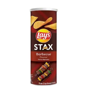 Lays Stax Potato Chips -  Barbecue grocery product available in Singapore from Shah Fresh Frozen
