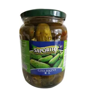 Saporito Gherkins grocery product available in Singapore from Shah Fresh Frozen