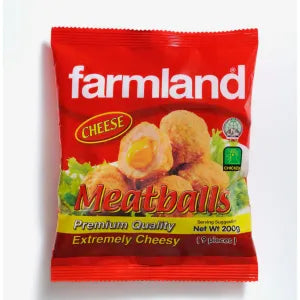 Farmland Meatballs Cheese grocery product available in Singapore from Shah Fresh Frozen