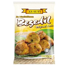 As-Sufi Begedil grocery product available in Singapore from Shah Fresh Frozen
