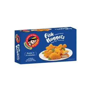 DoDo KIDDO Fish Nuggets box grocery product available in Singapore from Shah Fresh Frozen