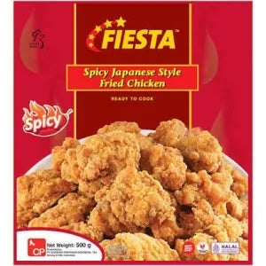 Fiesta Spicy Japanese Style Fried Chicken grocery product available in Singapore from Shah Fresh Frozen