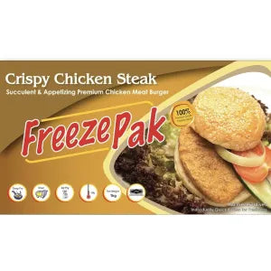 FreezePak Crispy Chicken Steak grocery product available in Singapore from Shah Fresh Frozen