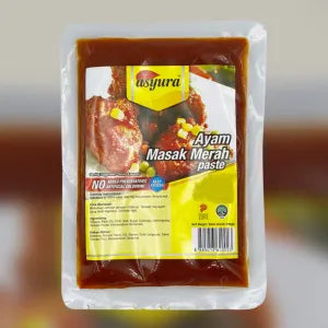 Asyura Ayam Masak Merah grocery product available in Singapore from Shah Fresh Frozen