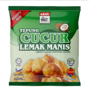 Tepung Cucur Lemak Manis - Green grocery product available in Singapore from Shah Fresh Frozen